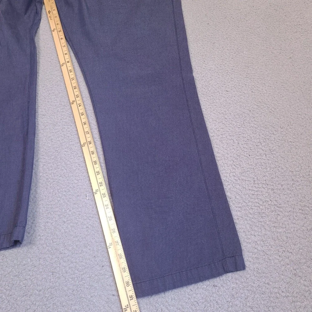 Banana Republic Pants Mens 38x31 Blue Kentfield Straight Flat Front Chino‎ Dress